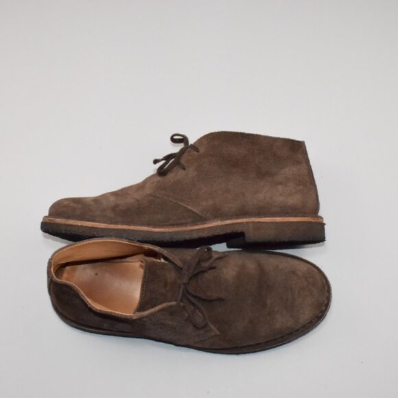 Astorflex Boots Mens Size 43 Brown Suede Calf Leather Greenflex Desert Chukka - Picture 5 of 15